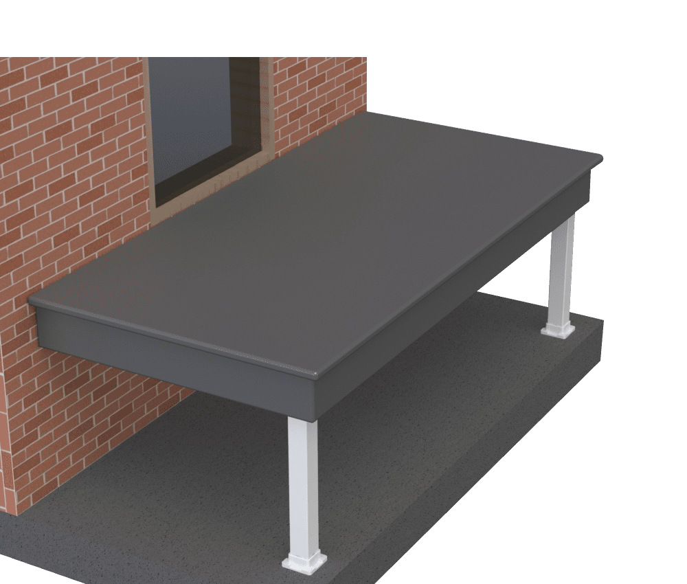 Balcon structural Fibre de verre