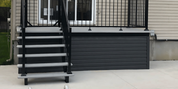 Marches en fibre de verre