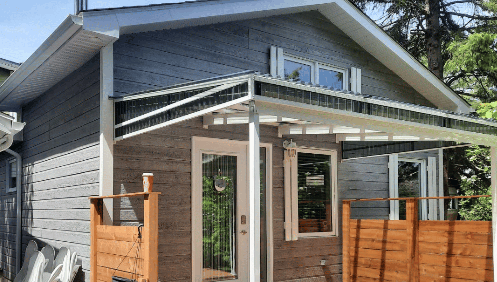 Auvents en aluminium