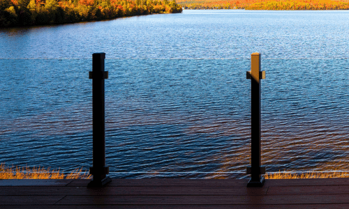 Des rampes en aluminium