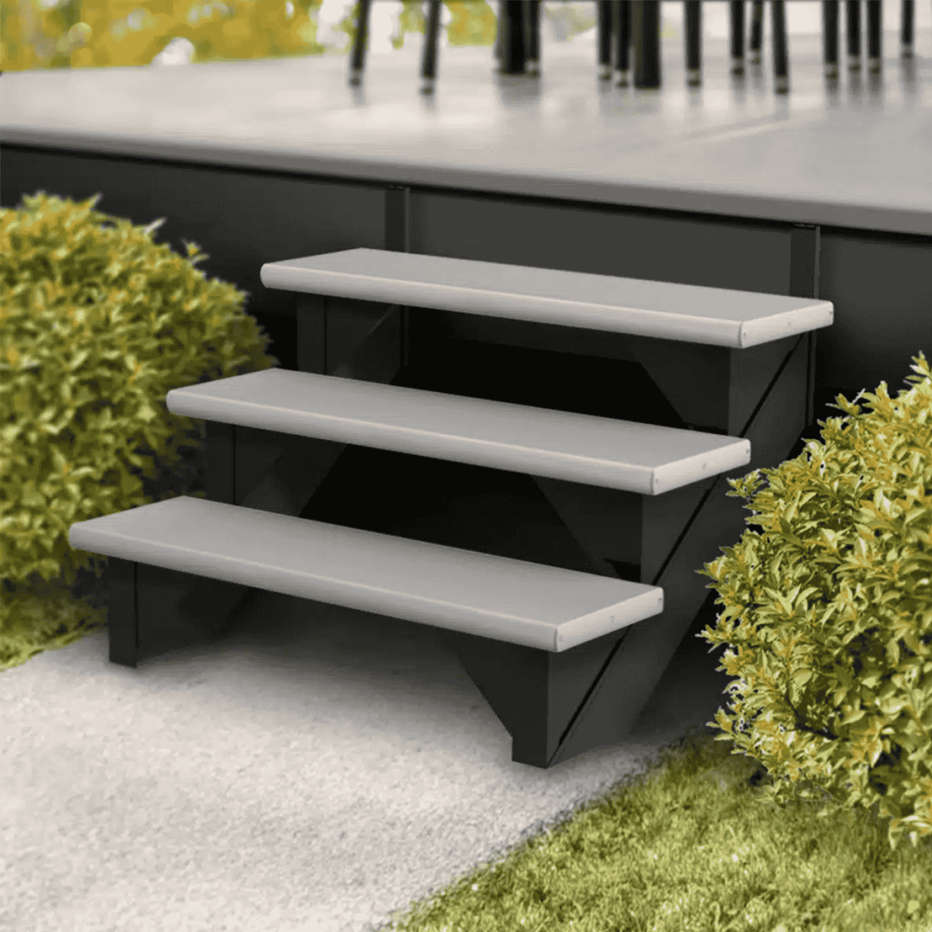 Fabrication et installation d’escaliers en aluminium