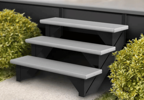 Marches en aluminium