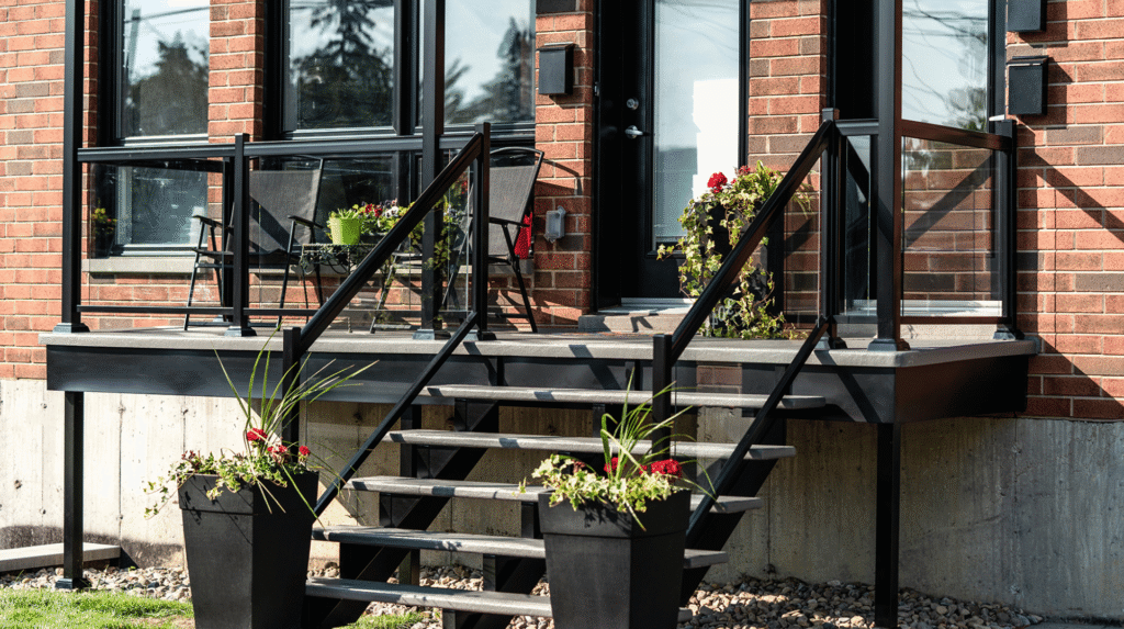 Balcon composite ou fibre de verre